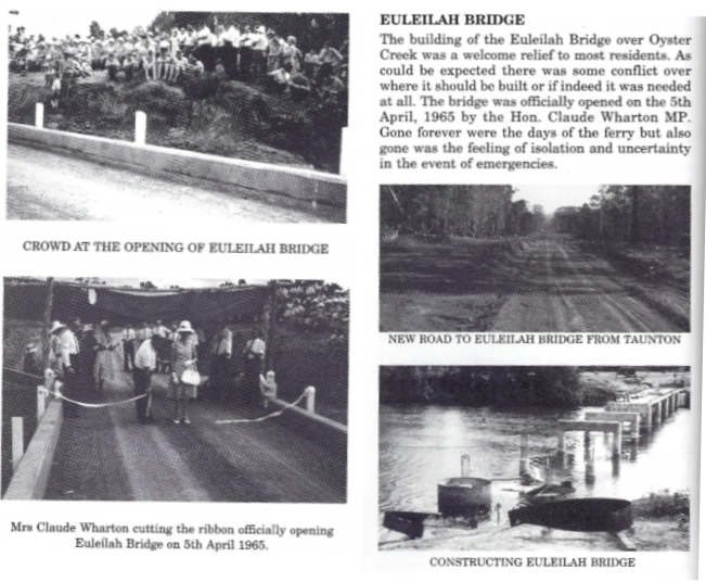 Opening of the Euleilah Bridge in 1965